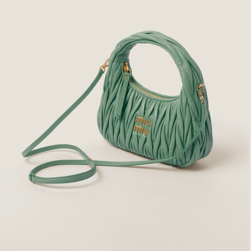 Wander matelassé nappa leather hobo bag - Image 2