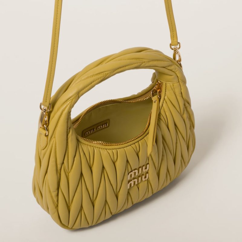 Wander matelassé nappa leather hobo bag - Image 6
