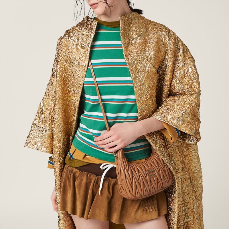 Wander matelassé nappa leather hobo bag - Image 6