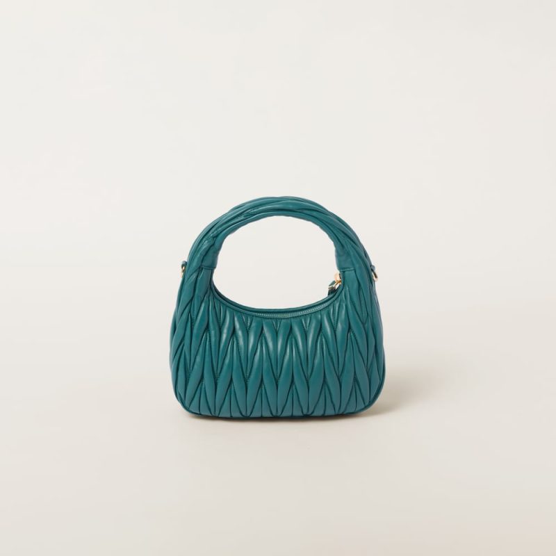 Wander matelassé nappa leather hobo bag - Image 4
