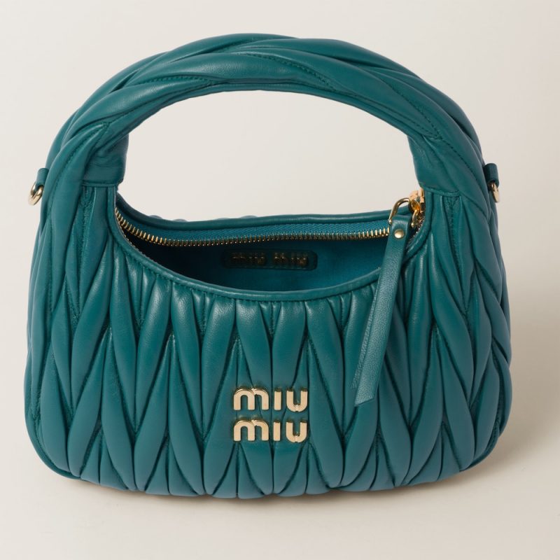 Wander matelassé nappa leather hobo bag - Image 6