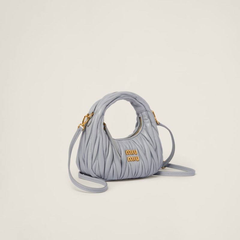 Wander matelassé nappa leather hobo mini-bag - Image 2