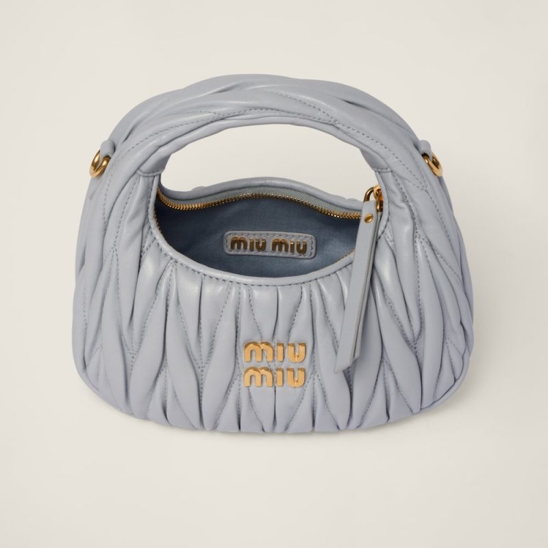 Wander matelassé nappa leather hobo mini-bag - Image 5