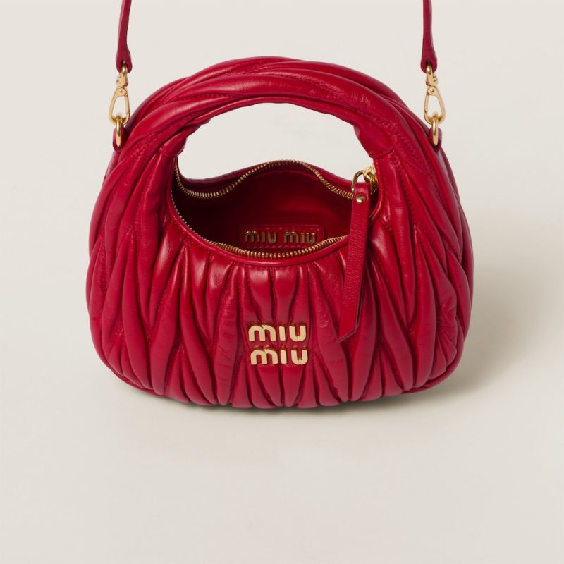 Wander matelassé nappa leather hobo mini-bag - Image 4