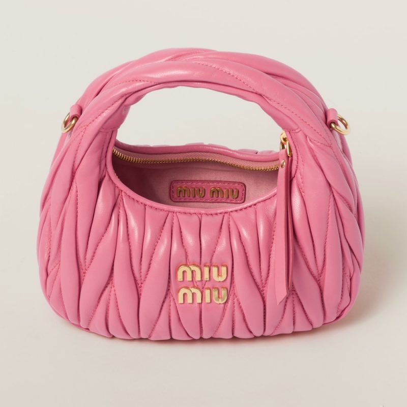 Wander matelassé nappa leather hobo mini-bag - Image 6