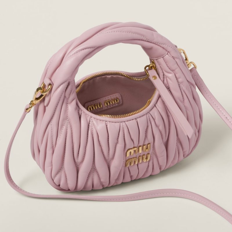 Wander matelassé nappa leather hobo mini-bag - Image 6
