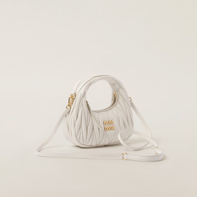 Wander matelassé nappa leather hobo mini-bag - Image 2