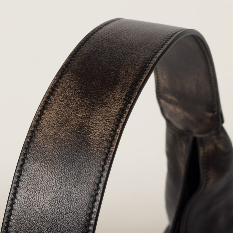Nappa leather hobo bag - Image 5
