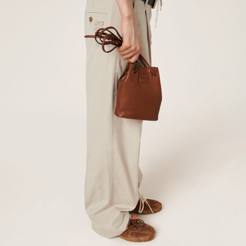 Nappa leather mini-bag - Image 4