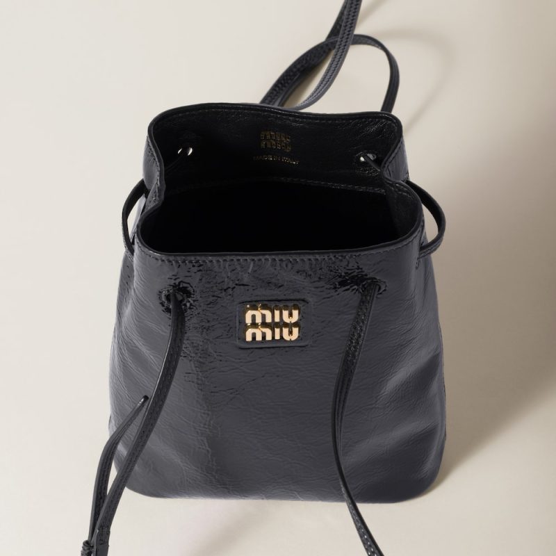 Naplak patent leather pouch - Image 4