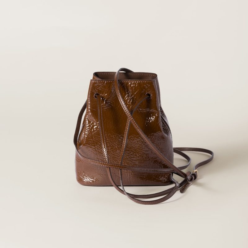 Naplak patent leather pouch - Image 3