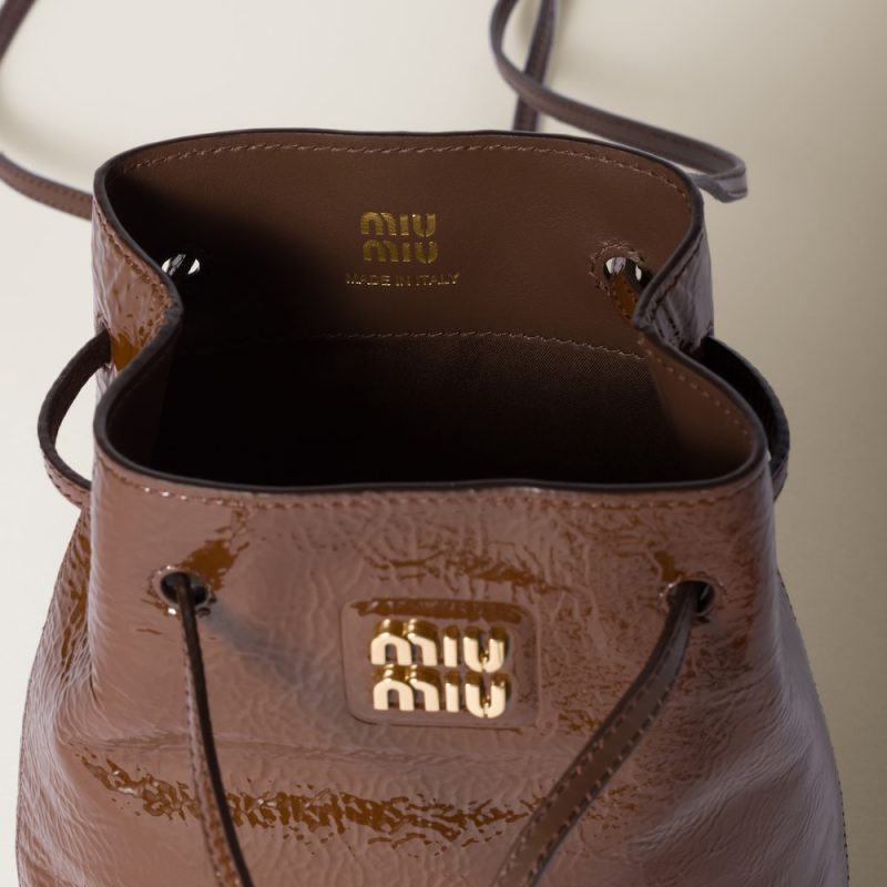 Naplak patent leather pouch - Image 4