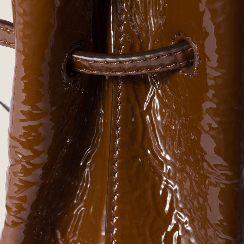 Naplak patent leather pouch - Image 5