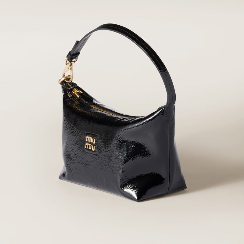 Naplak patent leather pouch - Image 2