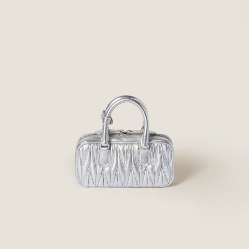 Arcadie matelassé nappa leather mini-bag - Image 3
