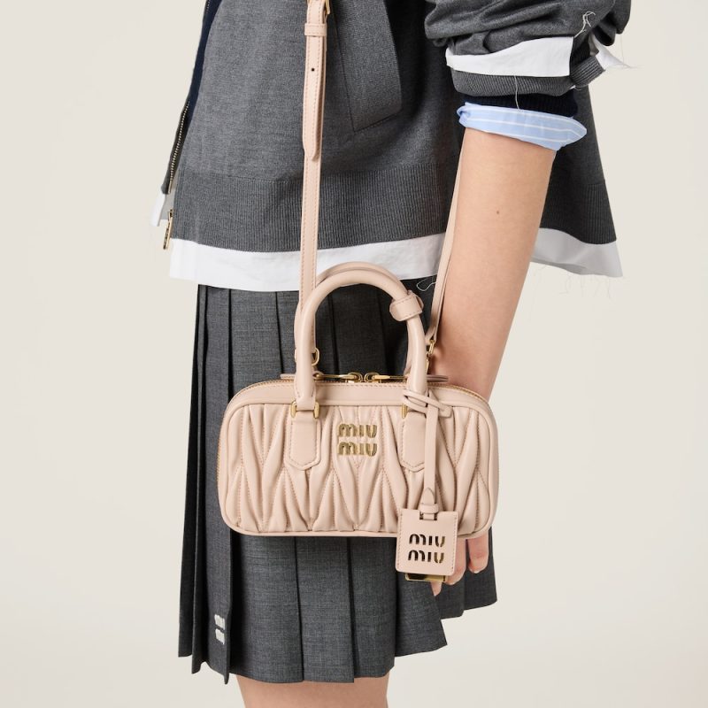 Arcadie matelassé nappa leather mini-bag - Image 5