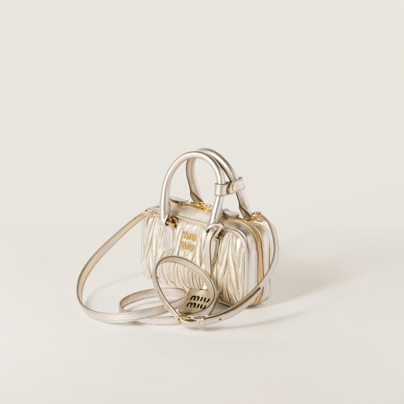 Arcadie matelassé nappa leather mini-bag - Image 2