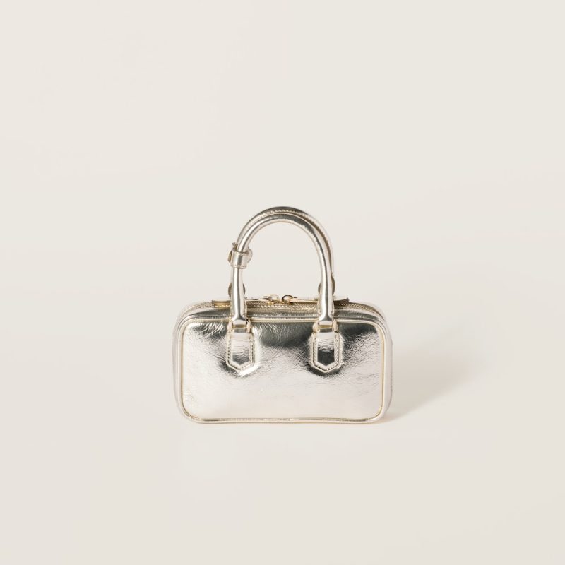 Arcadie laminated nappa leather minI-bag - Image 3