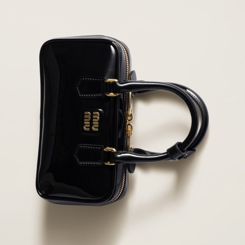 Arcadie patent leather mini-bag - Image 5