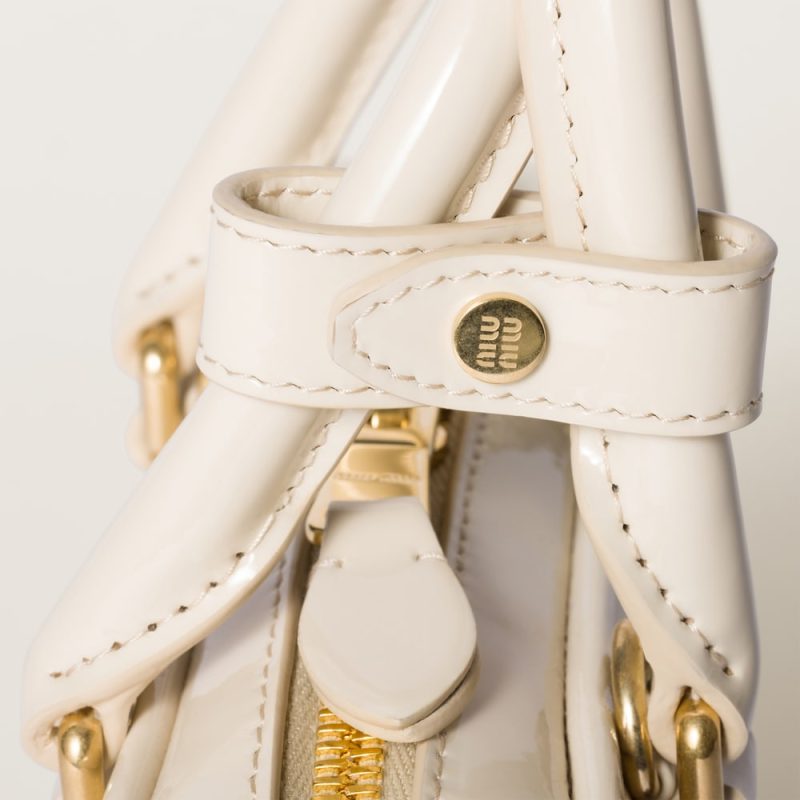 Arcadie patent leather mini-bag - Image 5