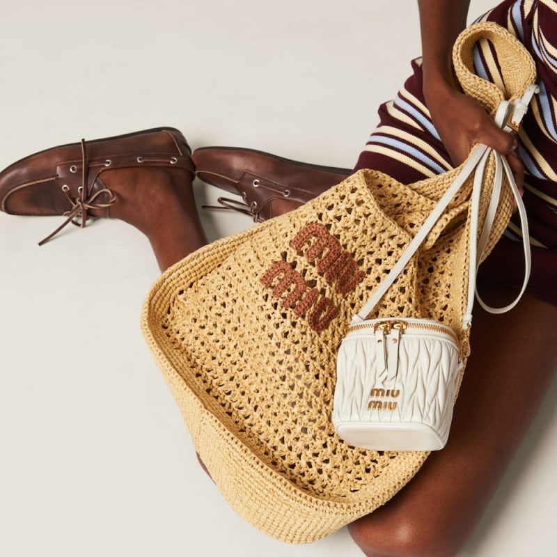 Matelassé nappa leather micro bag - Image 2