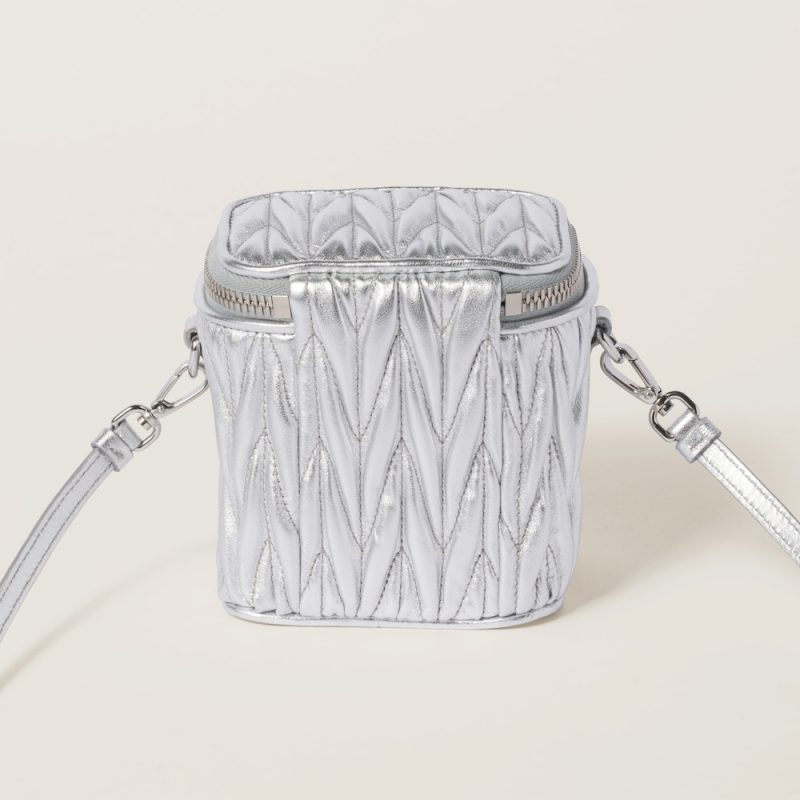 Matelassé nappa leather micro bag - Image 3