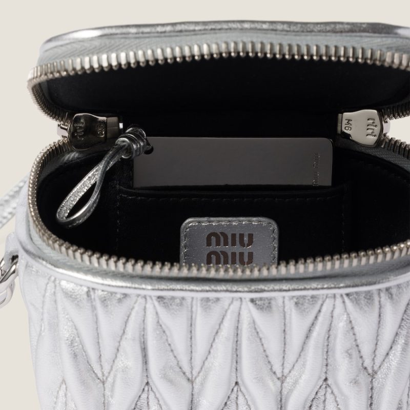 Matelassé nappa leather micro bag - Image 4