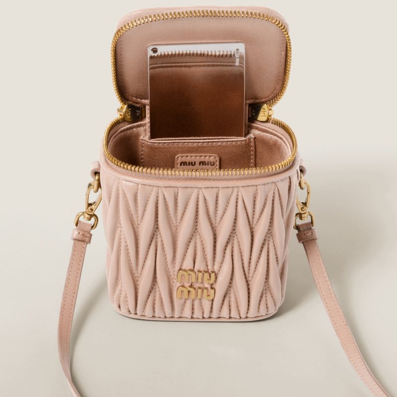 Matelassé nappa leather micro bag - Image 4
