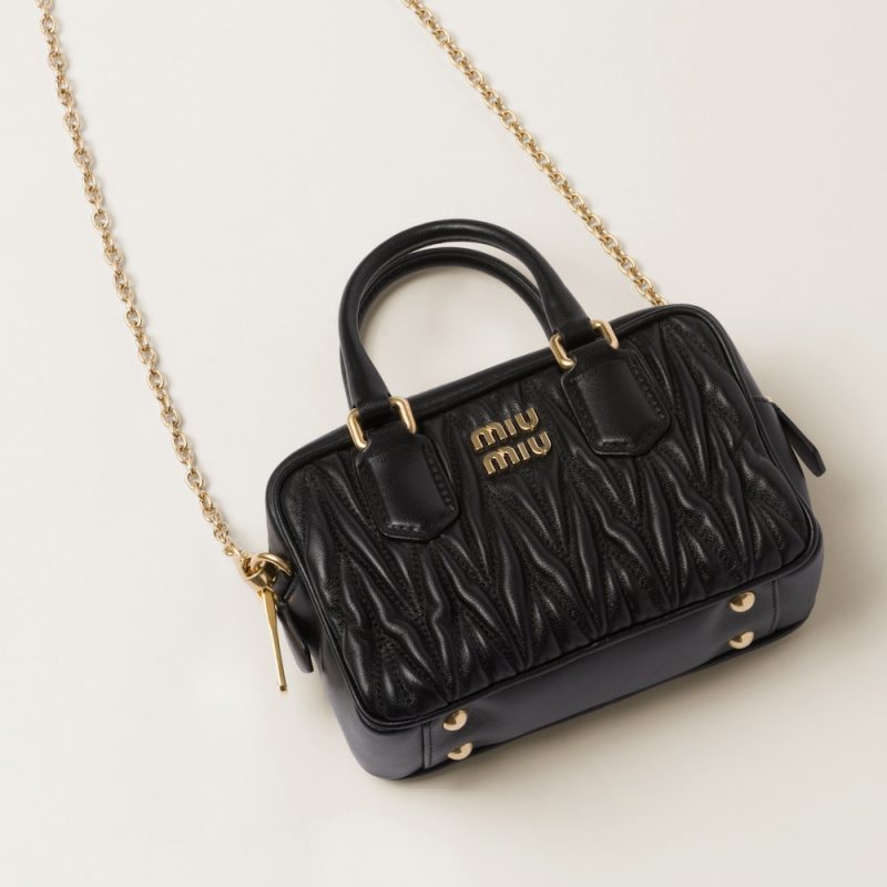 Arcadie Matelassé nappa leather micro-bag - Image 6