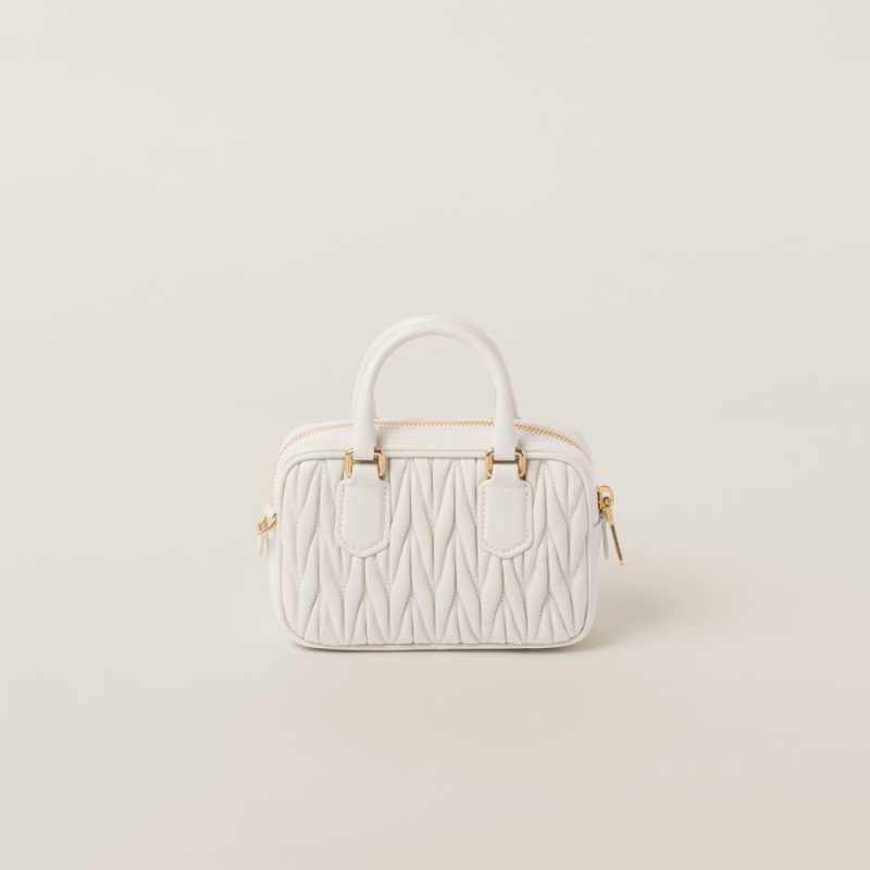Arcadie Matelassé nappa leather micro-bag - Image 4