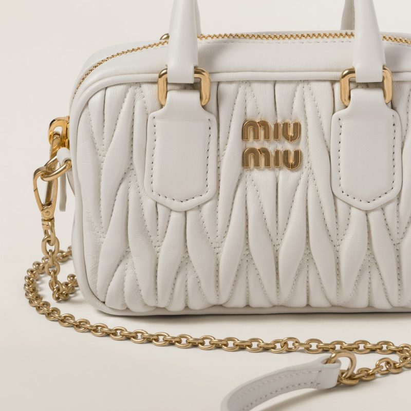 Arcadie Matelassé nappa leather micro-bag - Image 6