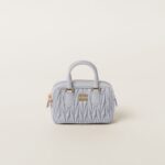 Arcadie Matelassé nappa leather micro-bag