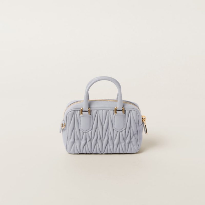 Arcadie Matelassé nappa leather micro-bag - Image 4