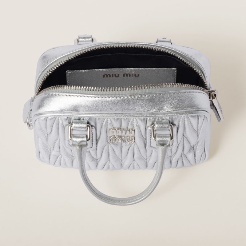 Arcadie Matelassé nappa leather micro-bag - Image 6
