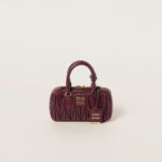 Arcadie matelassé nappa leather mini-bag