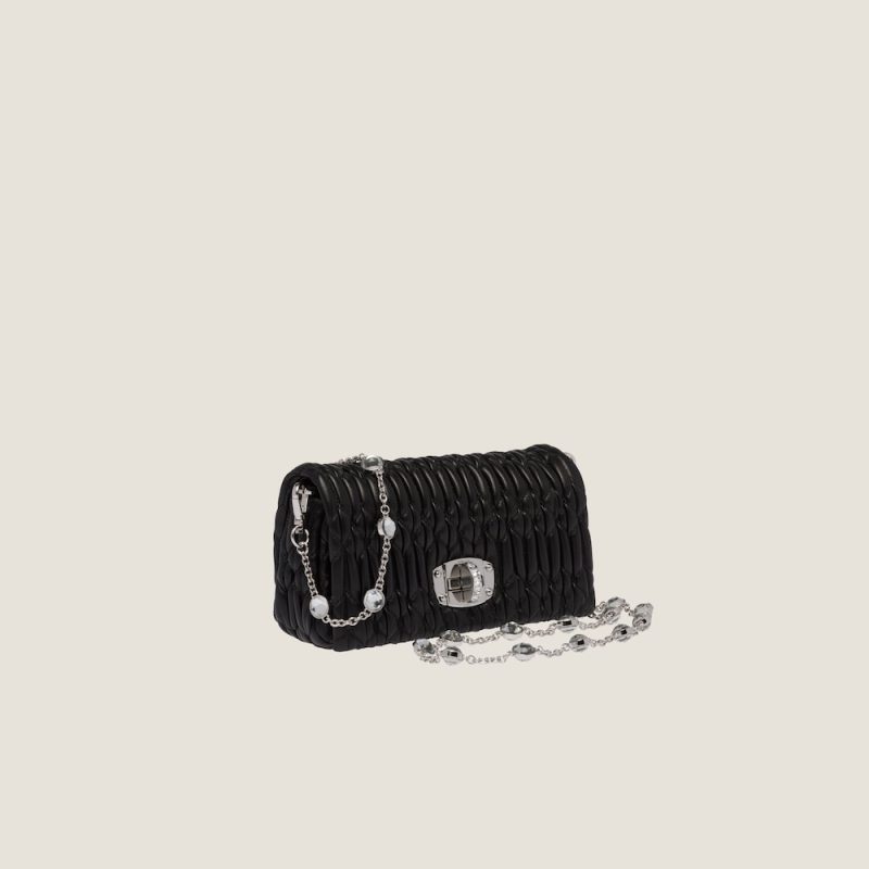 Miu Crystal nappa leather and crystal mini-bag - Image 2