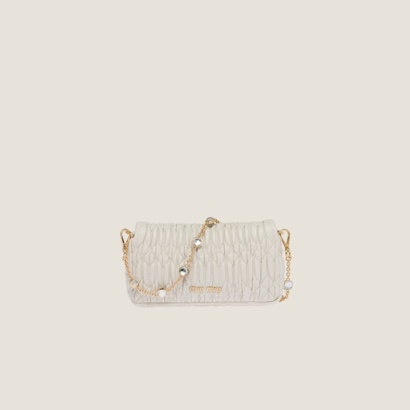 Miu Crystal nappa leather and crystal mini-bag - Image 4