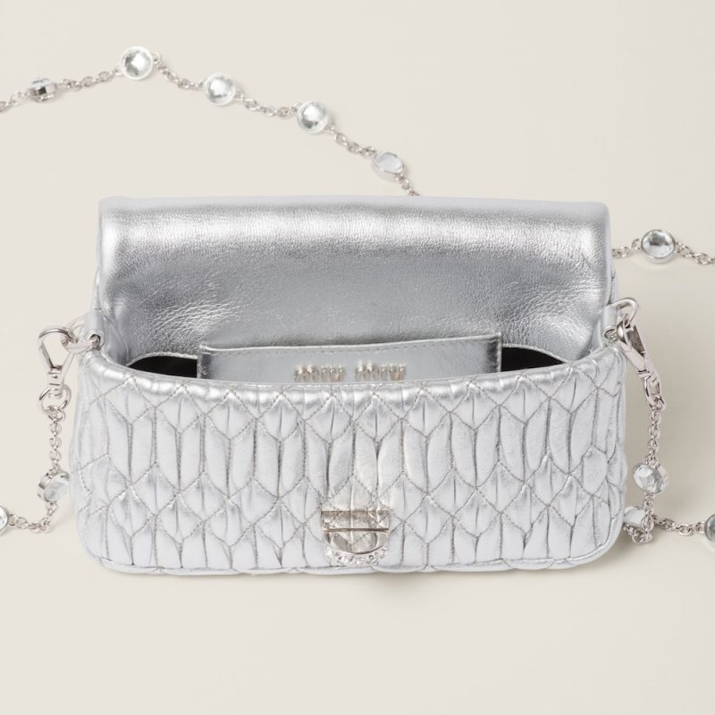 Miu Crystal nappa leather and crystal mini-bag - Image 6