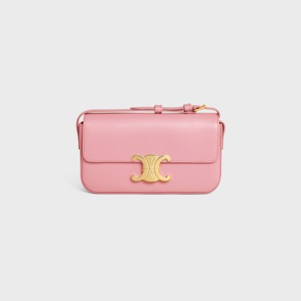 SHOULDER BAG CLAUDE IN SHINY CALFSKIN