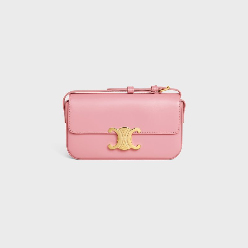 SHOULDER BAG CLAUDE IN SHINY CALFSKIN