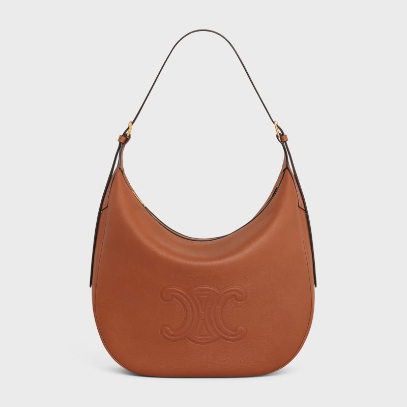 LARGE HELO?SE CUIR TRIOMPHE BAG IN SUPPLE GRAINED CALFSKIN