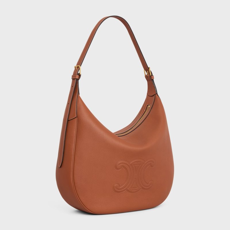 LARGE HELO?SE CUIR TRIOMPHE BAG IN SUPPLE GRAINED CALFSKIN - Image 2