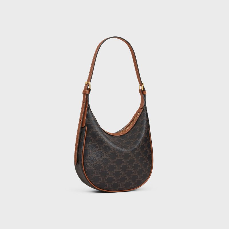 SMALL HELO?SE CUIR TRIOMPHE BAG IN TRIOMPHE CANVAS AND CALFSKIN - Image 2
