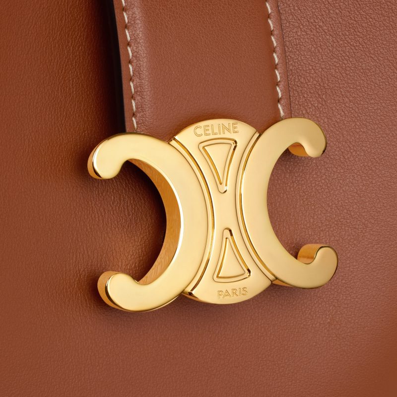 SMALL BUCKET LOUISE IN SMOOTH CALFSKIN TAN - Image 5