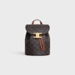 BACKPACK CELINE BONNIE IN TRIOMPHE CANVAS AND CALFSKIN