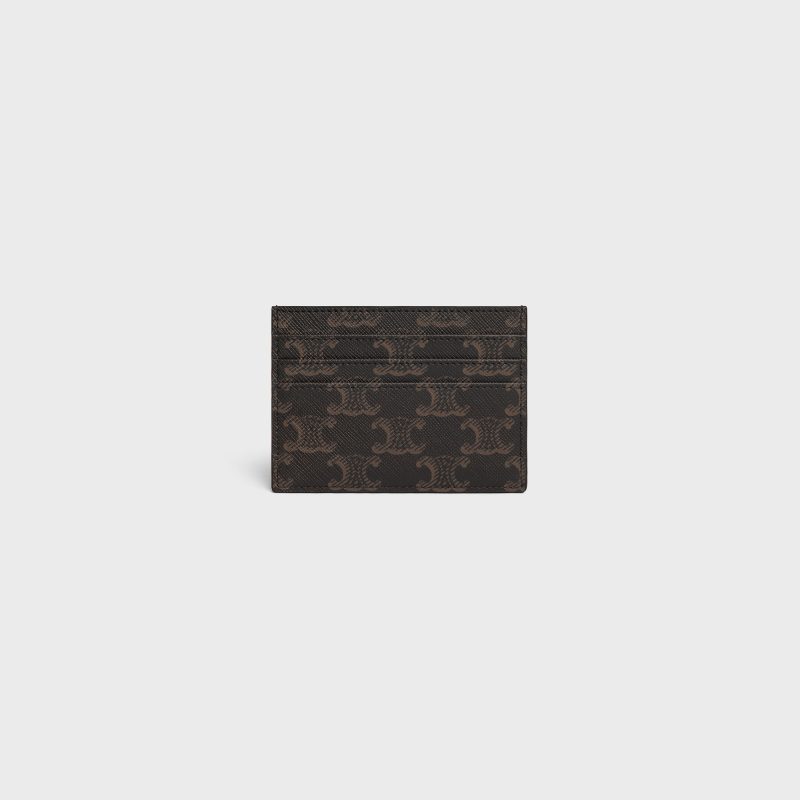 CARD HOLDER TRIOMPHE IN TRIOMPHE CANVAS TAN - Image 3