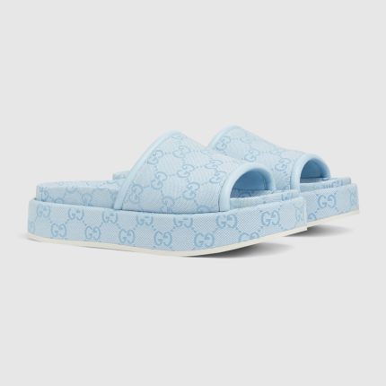 Womens GG platform sandal