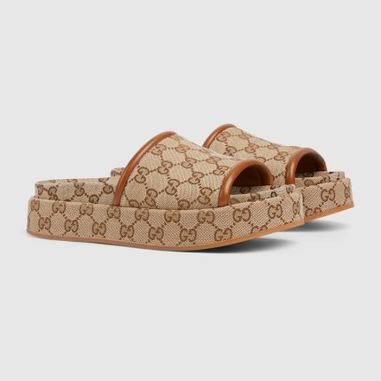Womens GG platform sandal