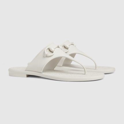 Womens thong sandal with Horsebit