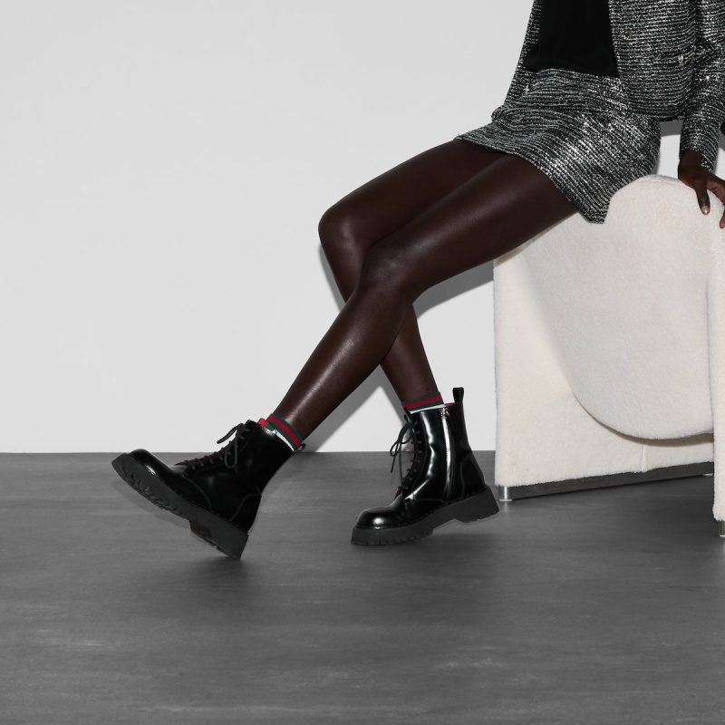 Womens ankle boot with Web - Image 2